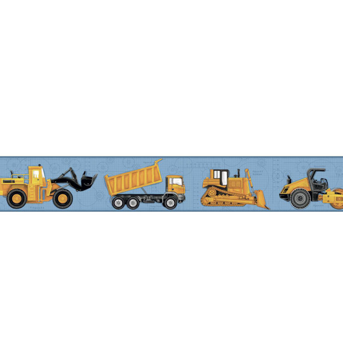 York Wallcoverings Cool Construction 15 L X 9 W Wallpaper Border Wayfair