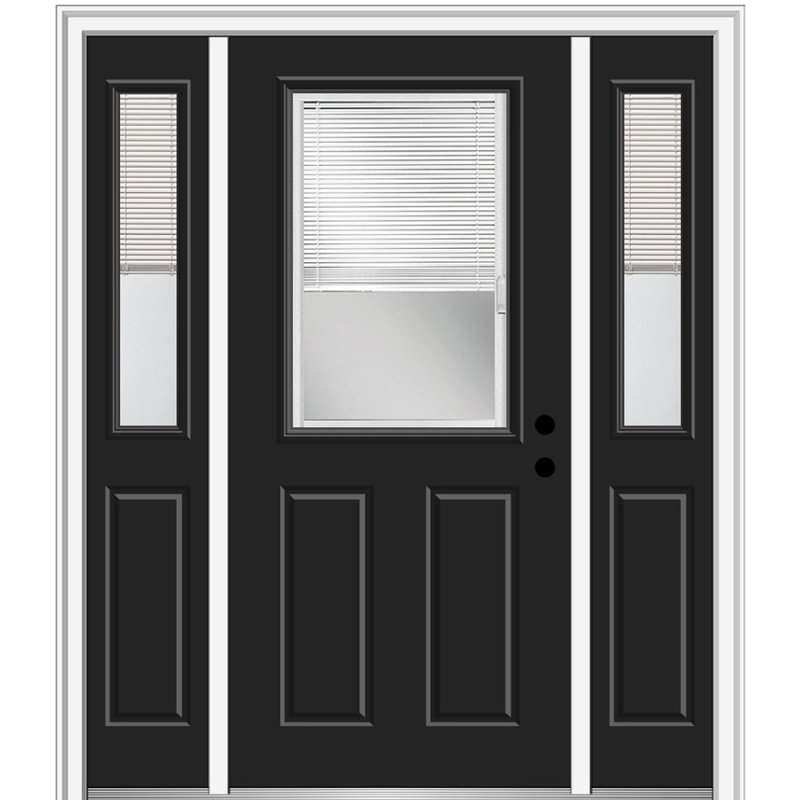 Verona Home Design Fibreglass Smooth 1/2 Lite 2Panel Verona Home Design Fibreglass Smooth 1/2 Lite 2Panel