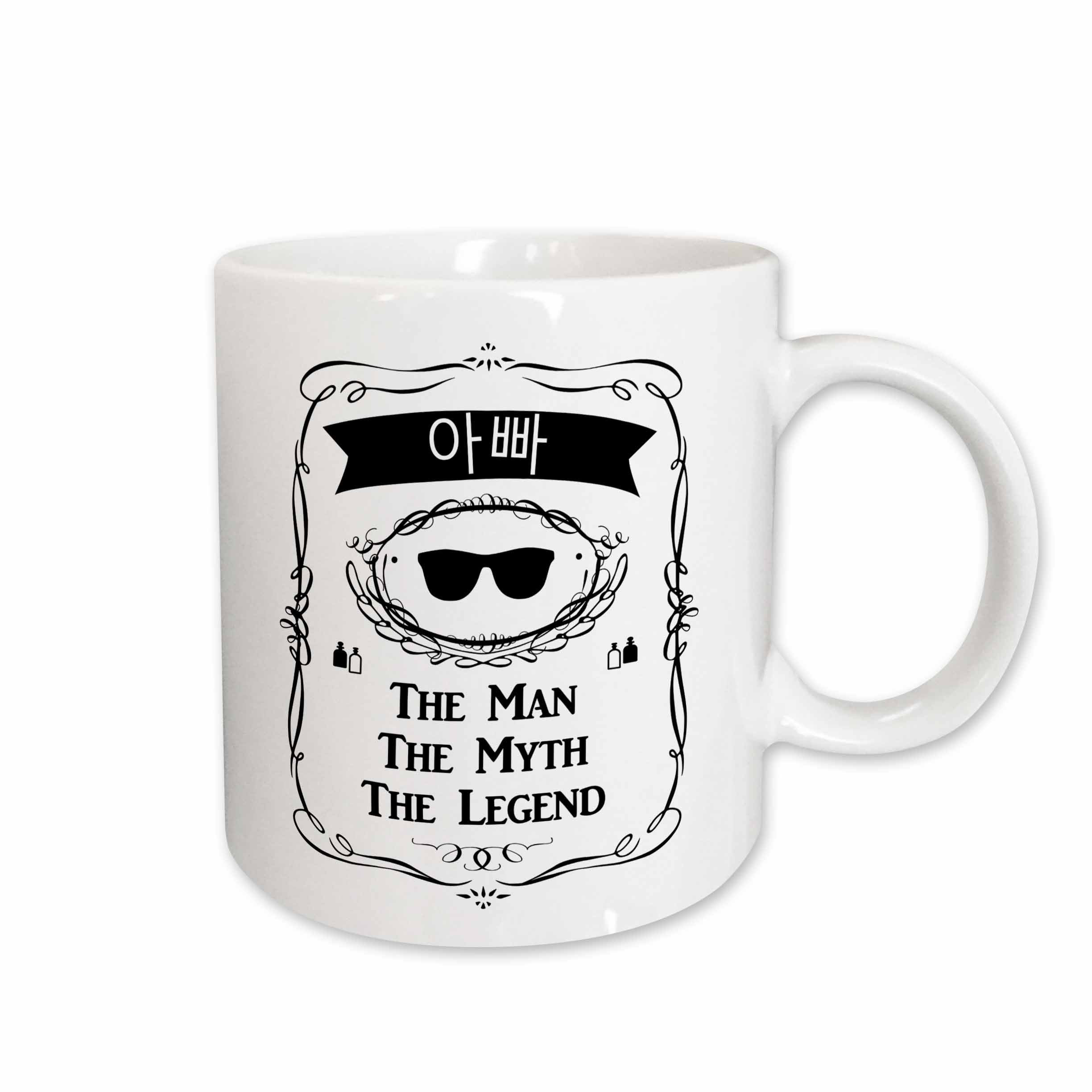 dad the man the myth the legend mug