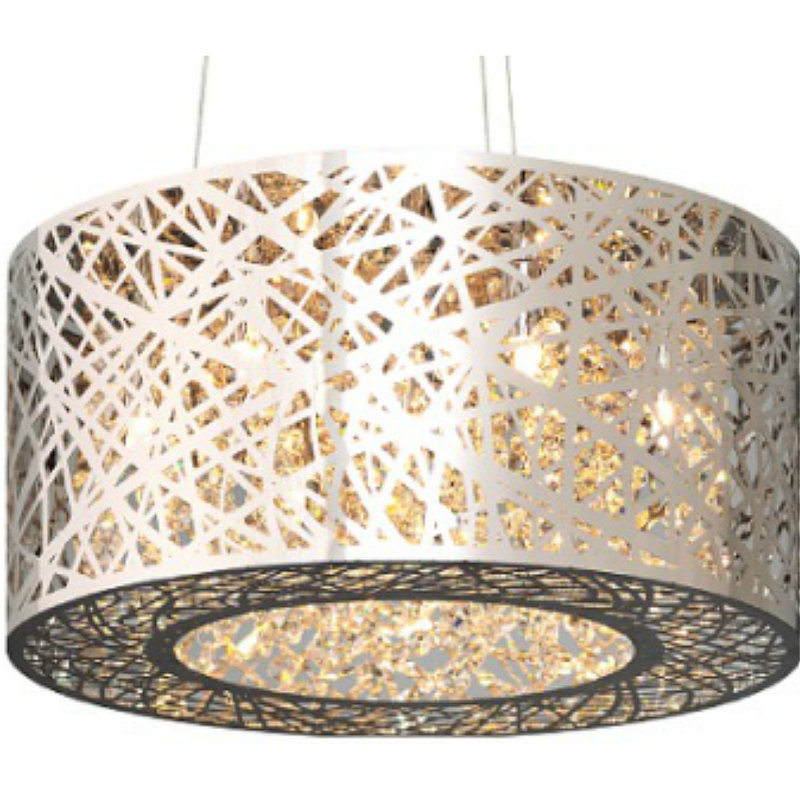 Orren Ellis Selig 7 Light Drum Chandelier Reviews Wayfair