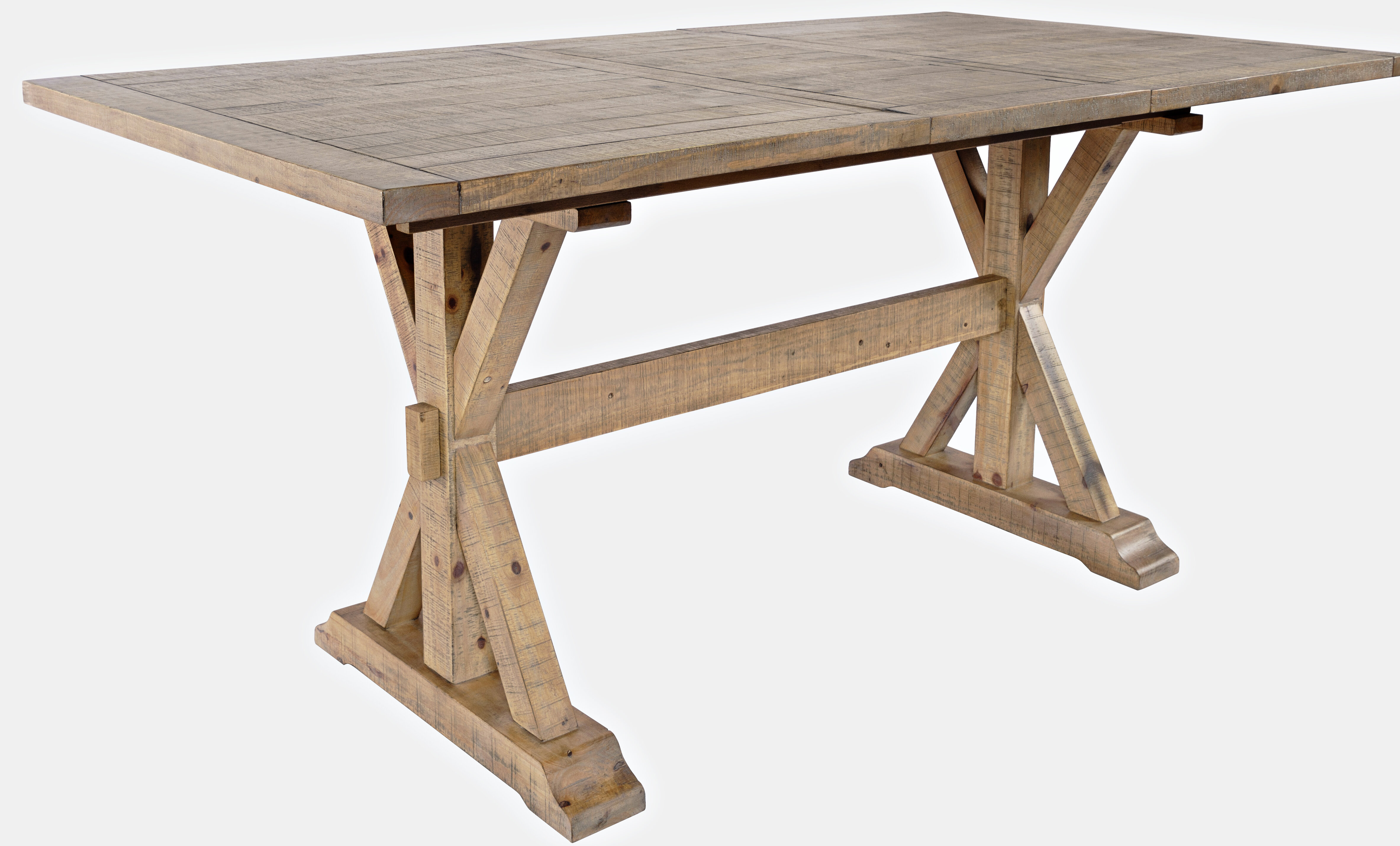 Sand Stable Averie Counter Height Extendable Pine Solid Wood Dining Table Reviews Wayfair