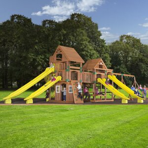 Safari Cedar All Cedar Swing Set