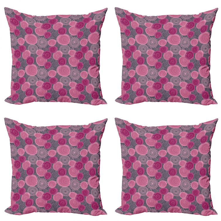 grey circle cushion
