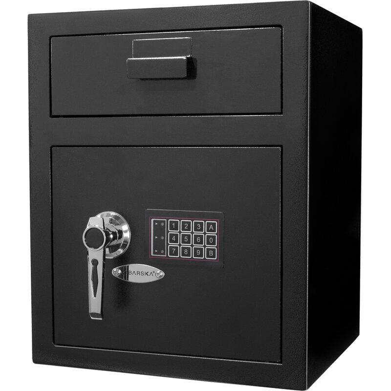 Barska Keypad Lock Large Depository Safe Reviews Wayfair