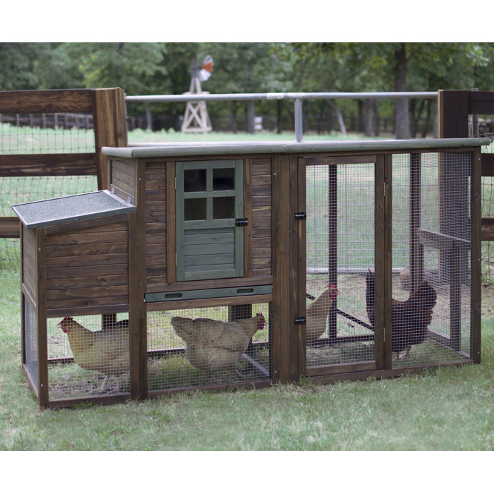 Havel Multi Level Wooden Chicken Coop