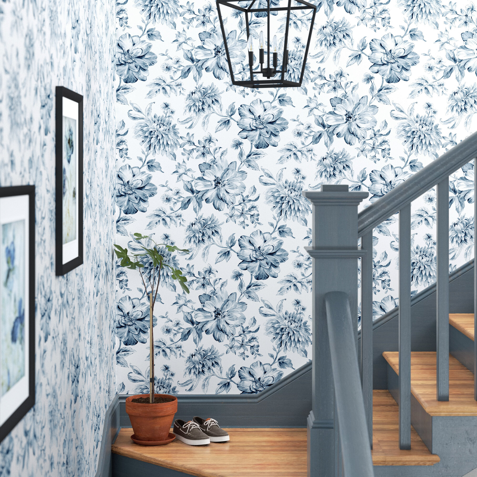 Andover Mills™ Alsacia Floral Wallpaper & Reviews | Wayfair