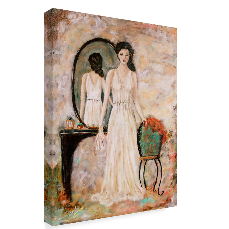 Trademark Art The Woman Within Acrylic Painting Print On Wrapped
