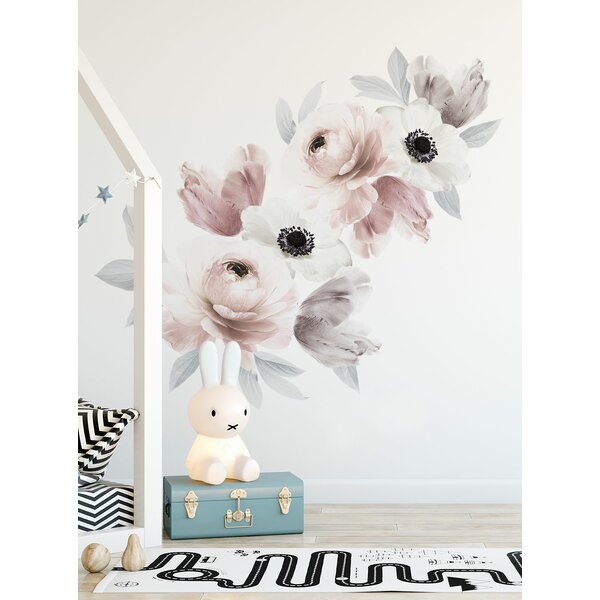 Wall Stickers Animal Flower Picture Wall Tattoo Cabinet Living Room Bath Bathroom