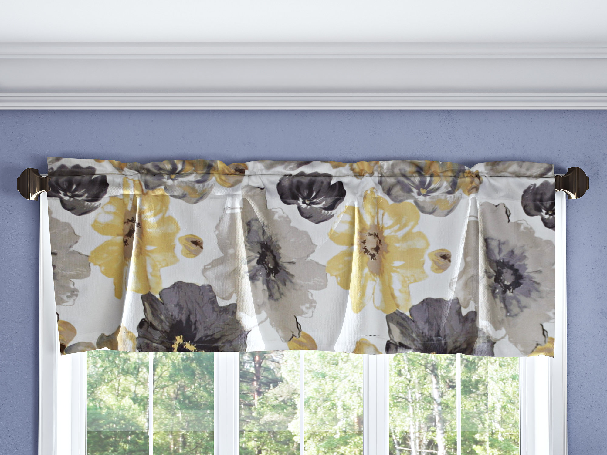 August Grove Sikora 52 Window Valance Reviews Wayfair August Grove Sikora 52 Window Valance