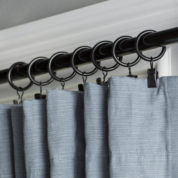 Shower Curtain 3.1 x 1.3 cm Door Curtain Plastic White Curtain Hook for Window Curtain Lifreer 100PCS Curtain Hooks