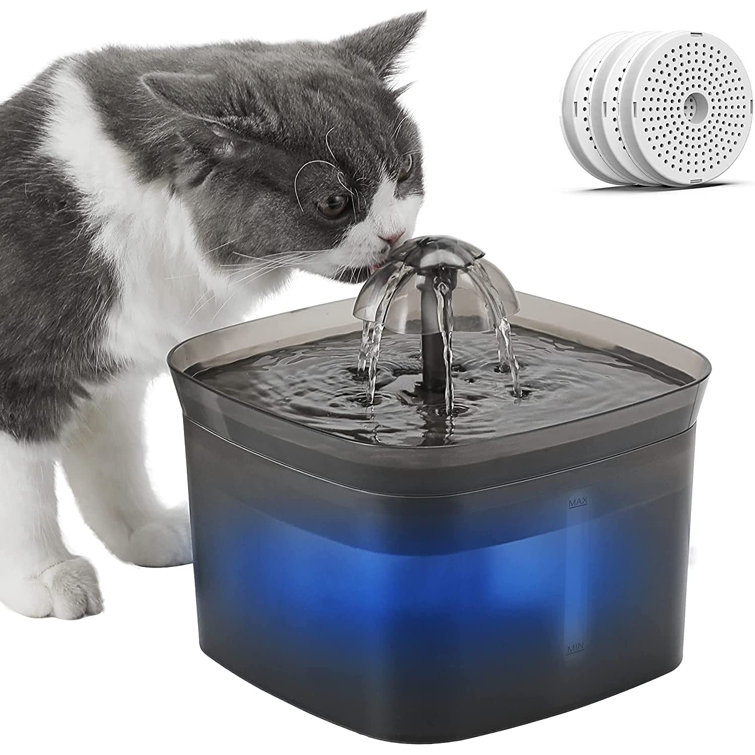 automatic cat drinking fountain