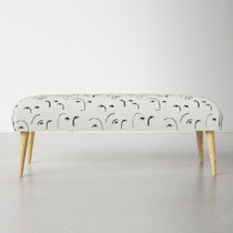 Short upholstered bench Clearance