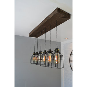 6-Light Kitchen Island Pendant
