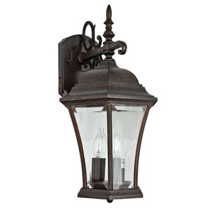 3-Light Outdoor Wall Lantern