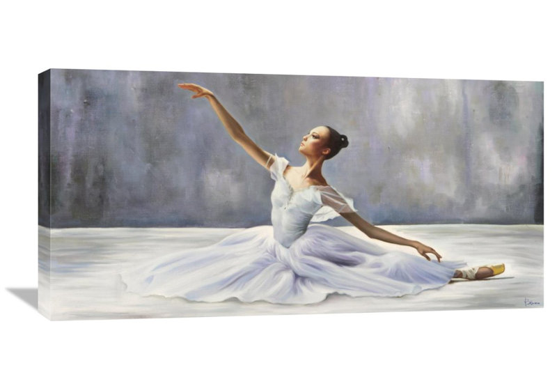 Global Gallery Ballerina By Pierre Benson Painting Print On