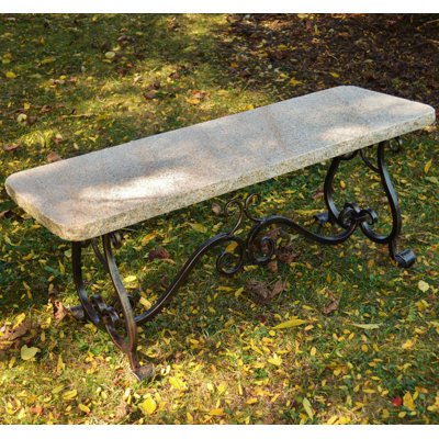 Melody Granite Park Bench Stone Age Creations Color Gold Granite