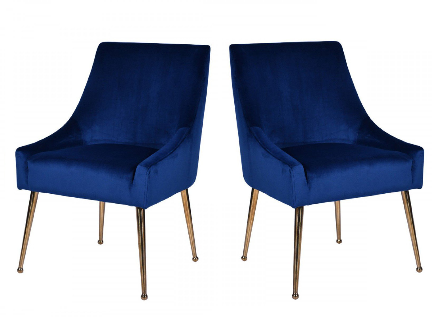 Everly Quinn Jaxson Velvet Side Chair Wayfair