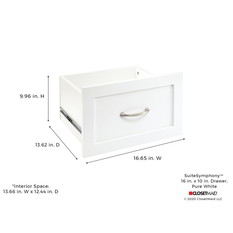 Closetmaid Stackable Drawers
 - Nadr Eq8ztfalm