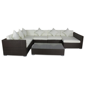 7-tlg. Sofa-Set mit Kissen von IHP24