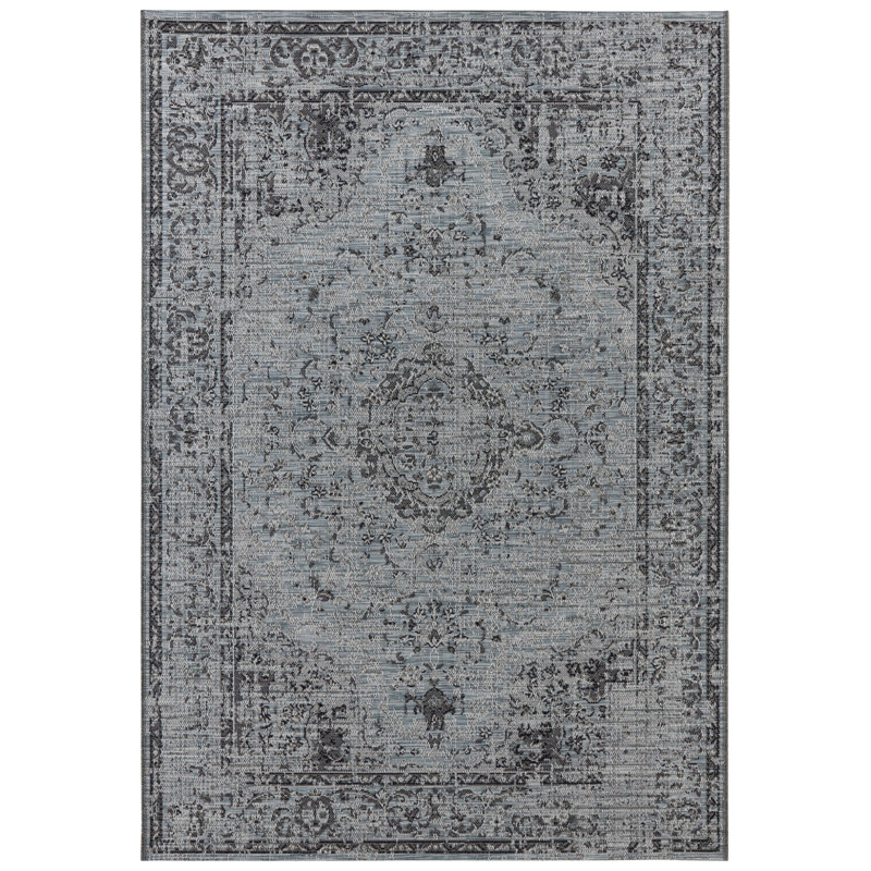 Elle Decor Cenon Flatweave Grey Black Indoor Outdoor Rug Wayfair