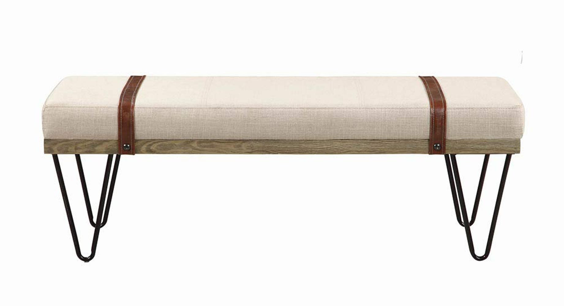 Pine Lawn Upholstered Bench Reviews Allmodern