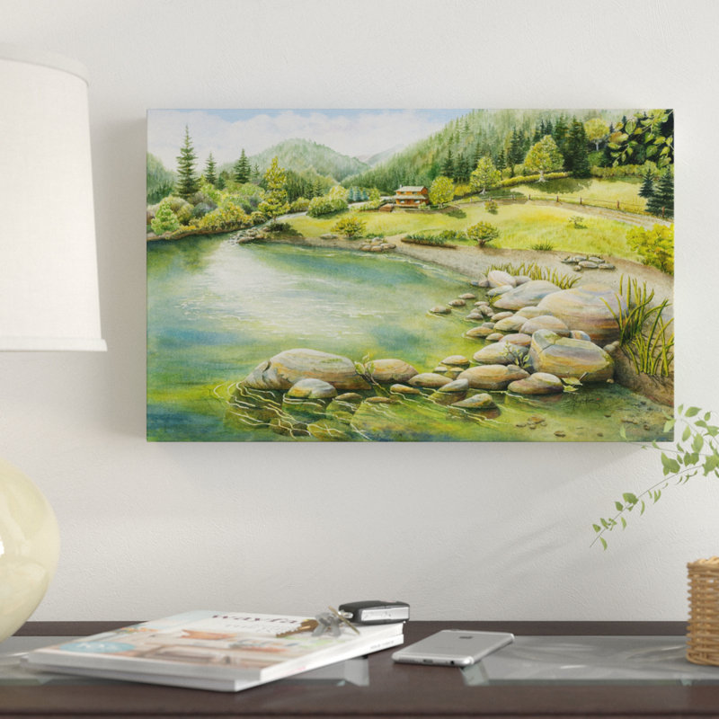 Winston Porter Country Dreamin Acrylic Painting Print On Wrapped