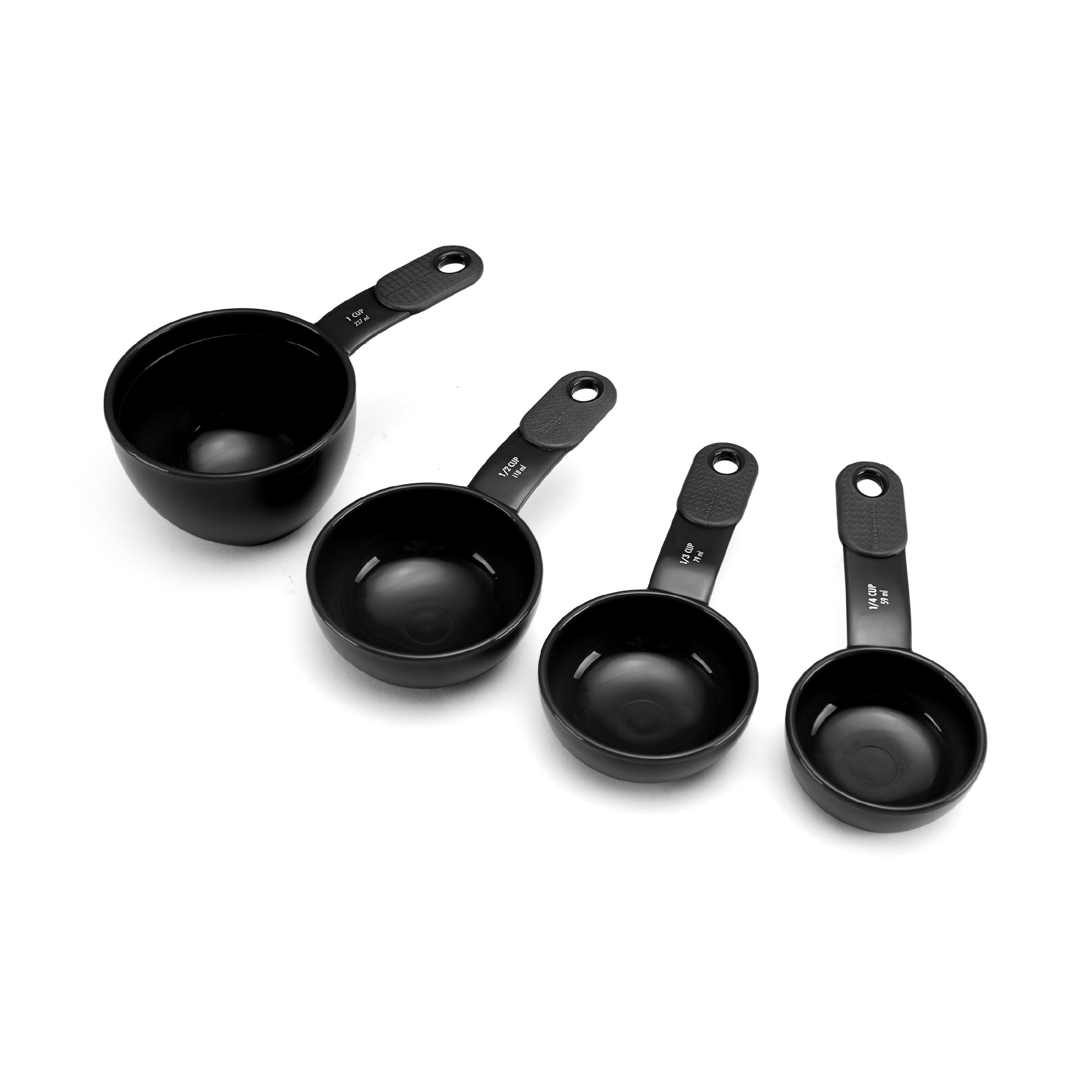 KitchenAid Measuring Cups Black, Set of 4