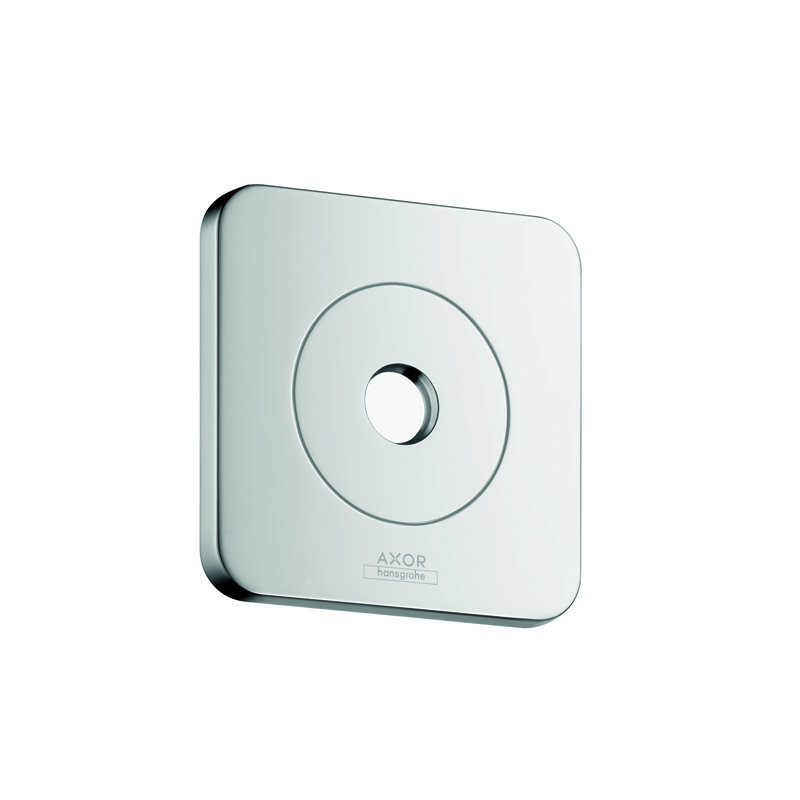 Axor Wall Plate 5 X 5 Softcube Easy Install 5 Inchcoordinating Accessories In Chrome Wayfair