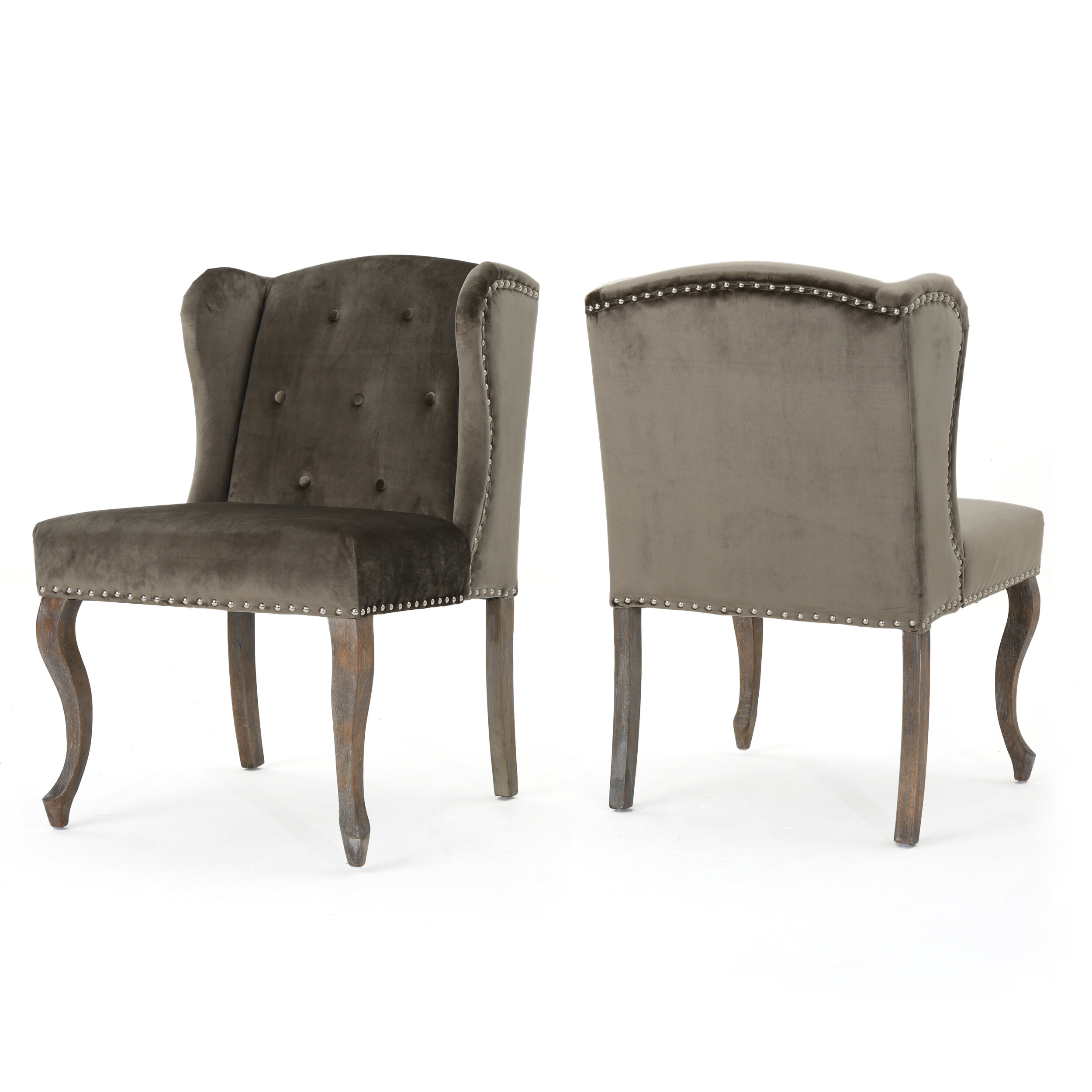 Chair Set Wingback Accent Chairs You Ll Love In 2019 Wayfair