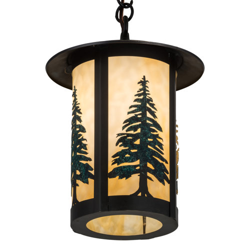 Millwood Pines Etonbury 1 Light Lantern Cylinder Pendant Wayfair