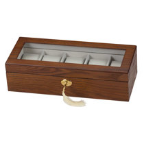 mahogany watch box