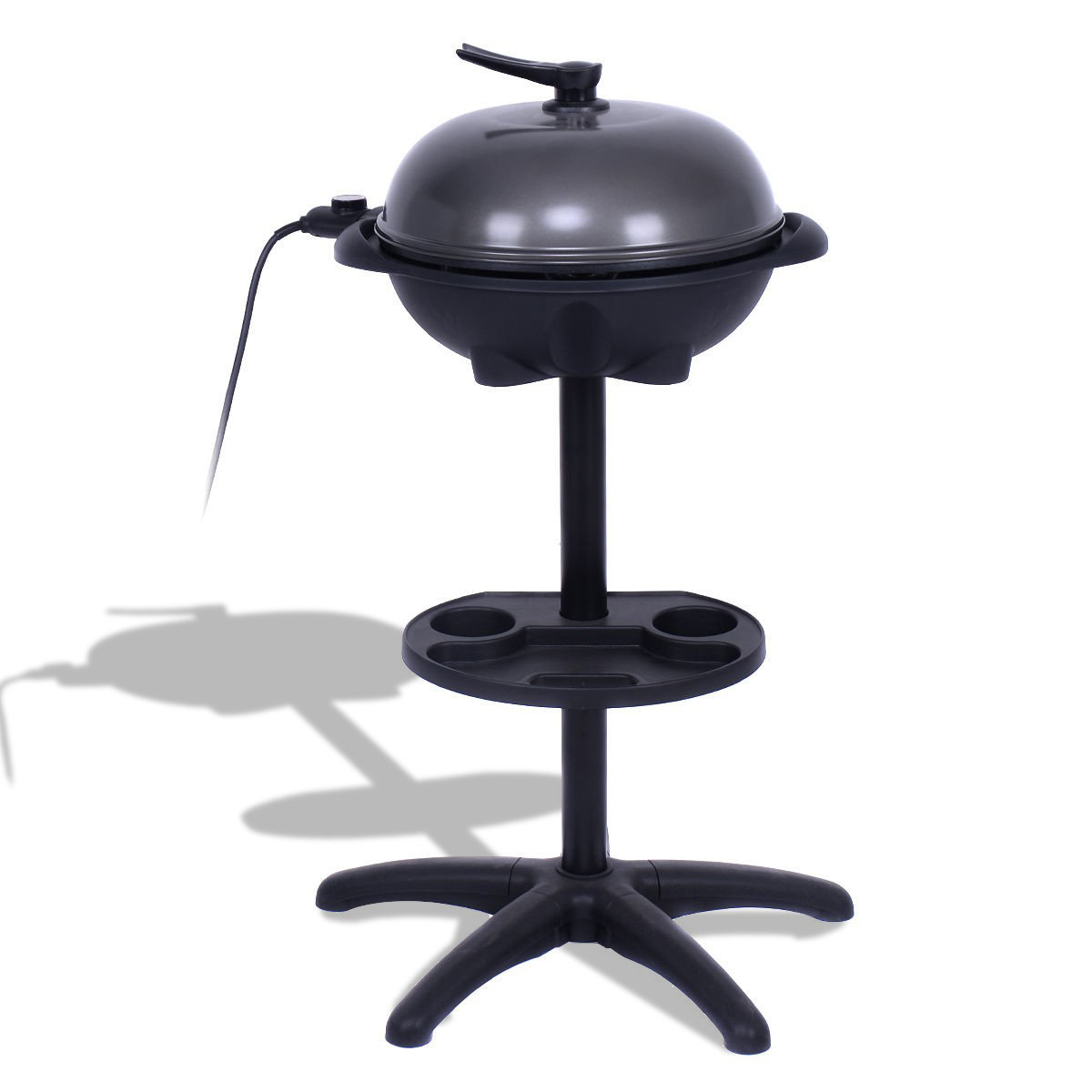 electric grill with stand