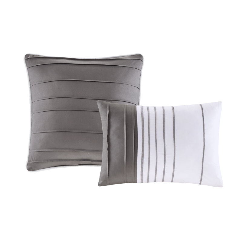 Ebern Designs Erler Plaid Comforter Set Reviews Wayfair