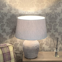 grey rustic table lamp