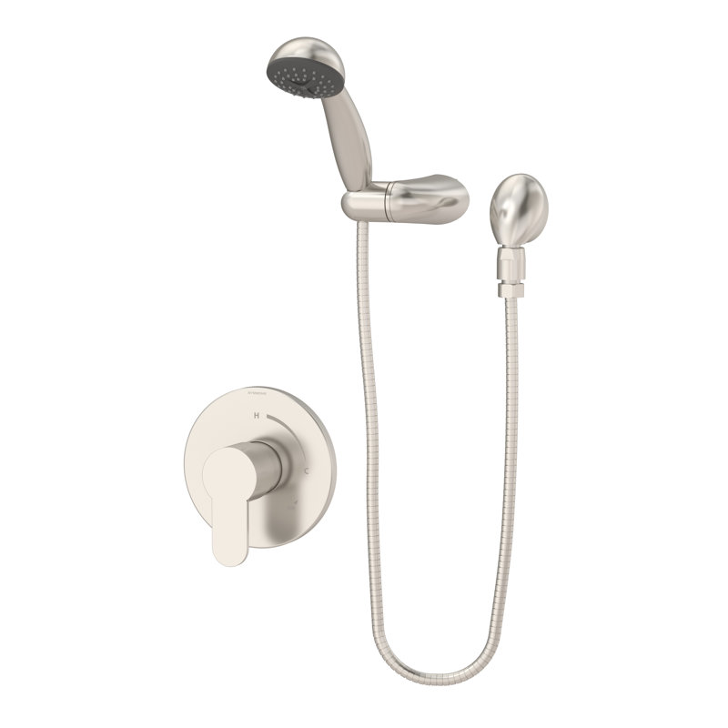 Symmons Identity Pressure Balance Spray Shower Faucet With Metal Lever Handle