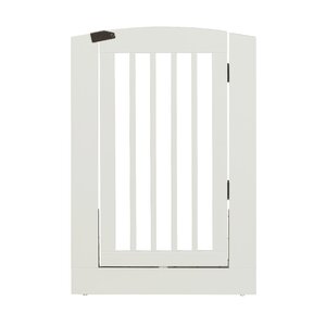 Ruffluv Individual Panel Dog Gate with Door