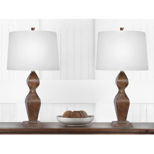 Wedemeyer 32 Table Lamp Set (Set Of 2) by World Menagerie 2019 Sale