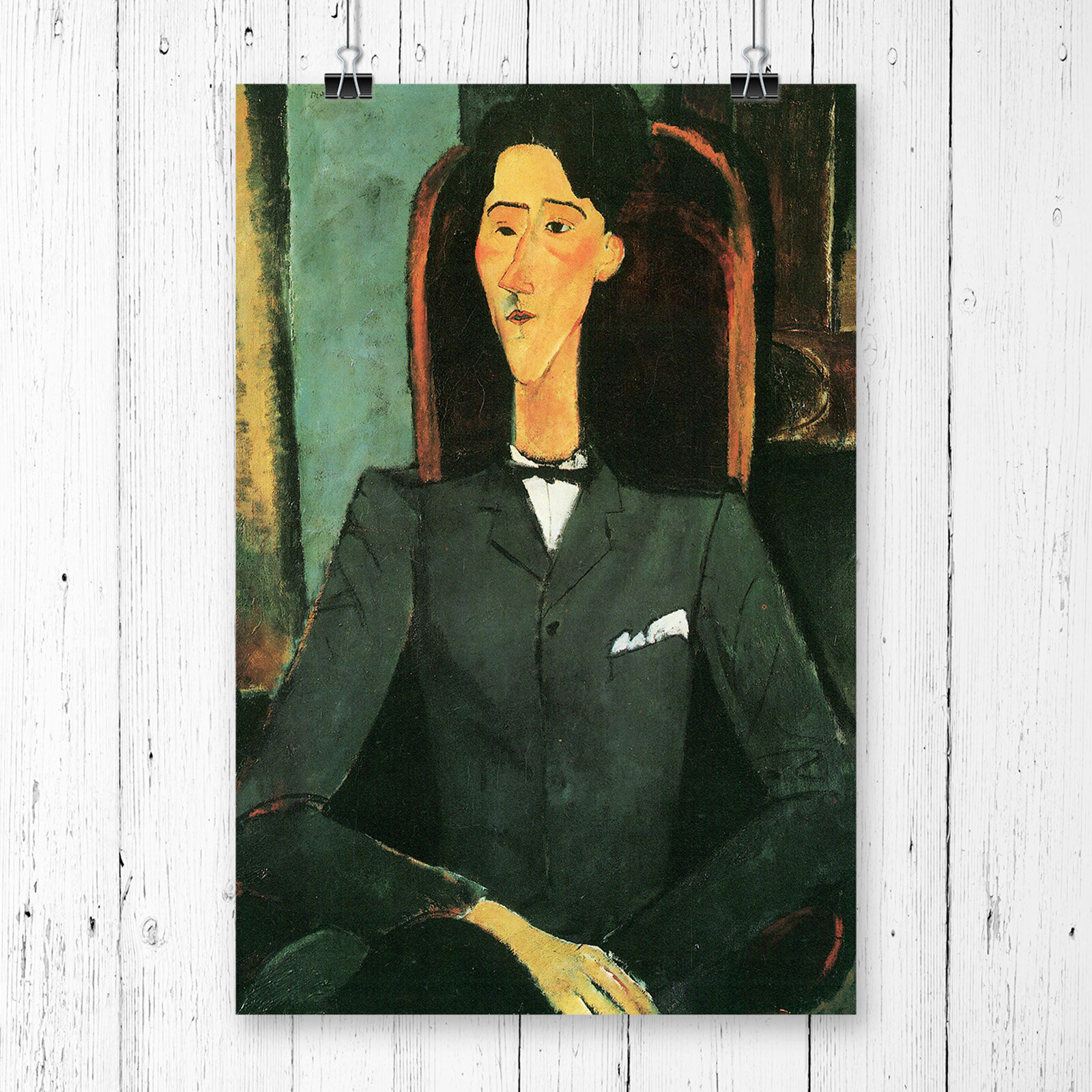 Big Box Art Bildnis Jean Cocteau By Amedeo Modigliani Painting Print Wayfair Co Uk