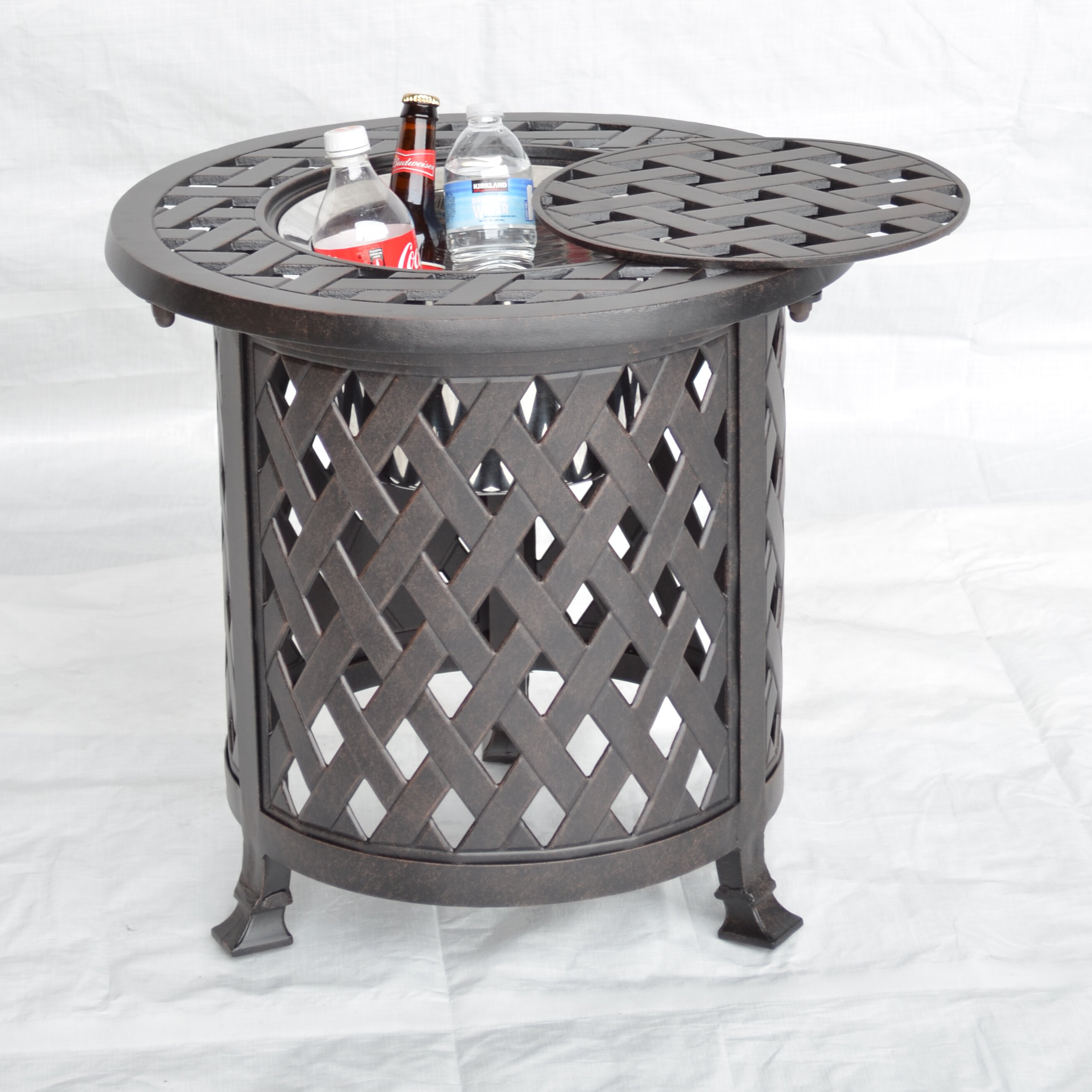 Alcott Hill Attaway Metal Side Table Reviews Wayfair