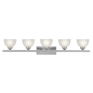 Best Irwin 5-Light Vanity Light By Alcott Hill Wall Lights Irwin 5-Light Vanity Light By Alcott Hill Wall Lights