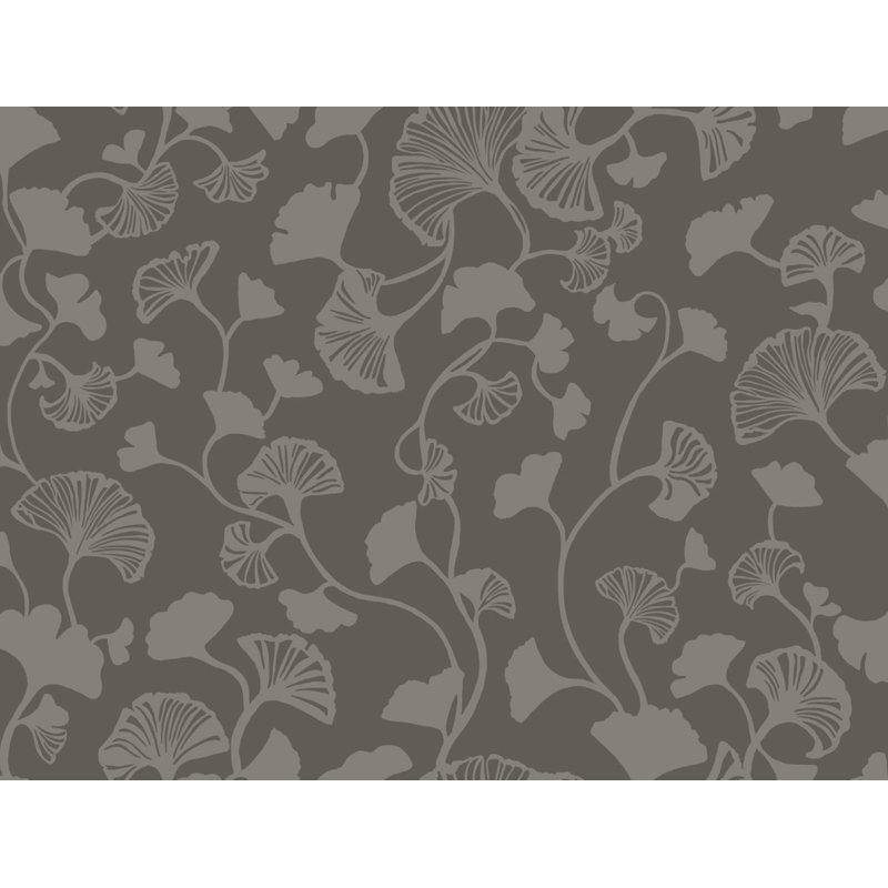 Fleur De Lis Living Winter Gingko Trail 27 X 27 Wallpaper Roll