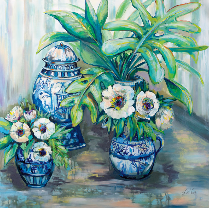 Chinoiserie Day Size: 12" H x 12" W