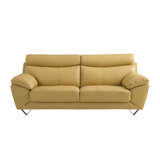 Mustard Yellow Leather Couch Wayfair Mustard Yellow Leather Couch Wayfair