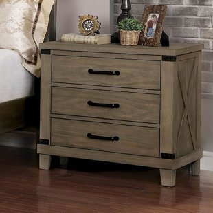 Go to store & view more images Landreneau 3 Drawer Nightstand by Gracie Oaks