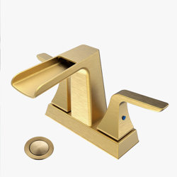 Karwors Juliet Widespread Bathroom Faucet With Drain Assembly Wayfair