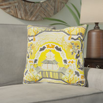 gold silk throw pillows