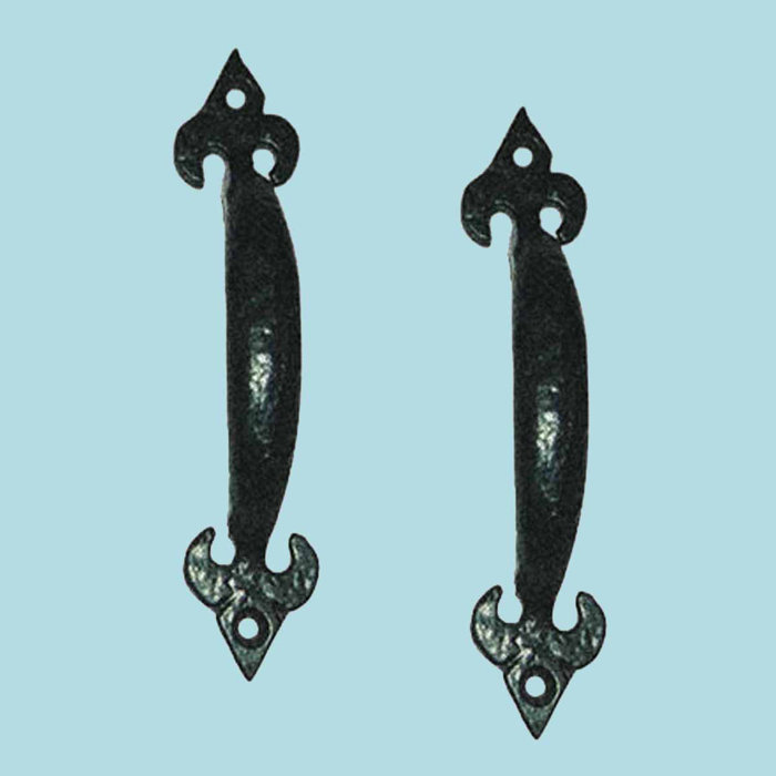 The Renovators Supply Inc Door Or Drawer Wrought Iron Fleur De