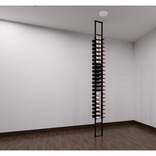 single column wine rack