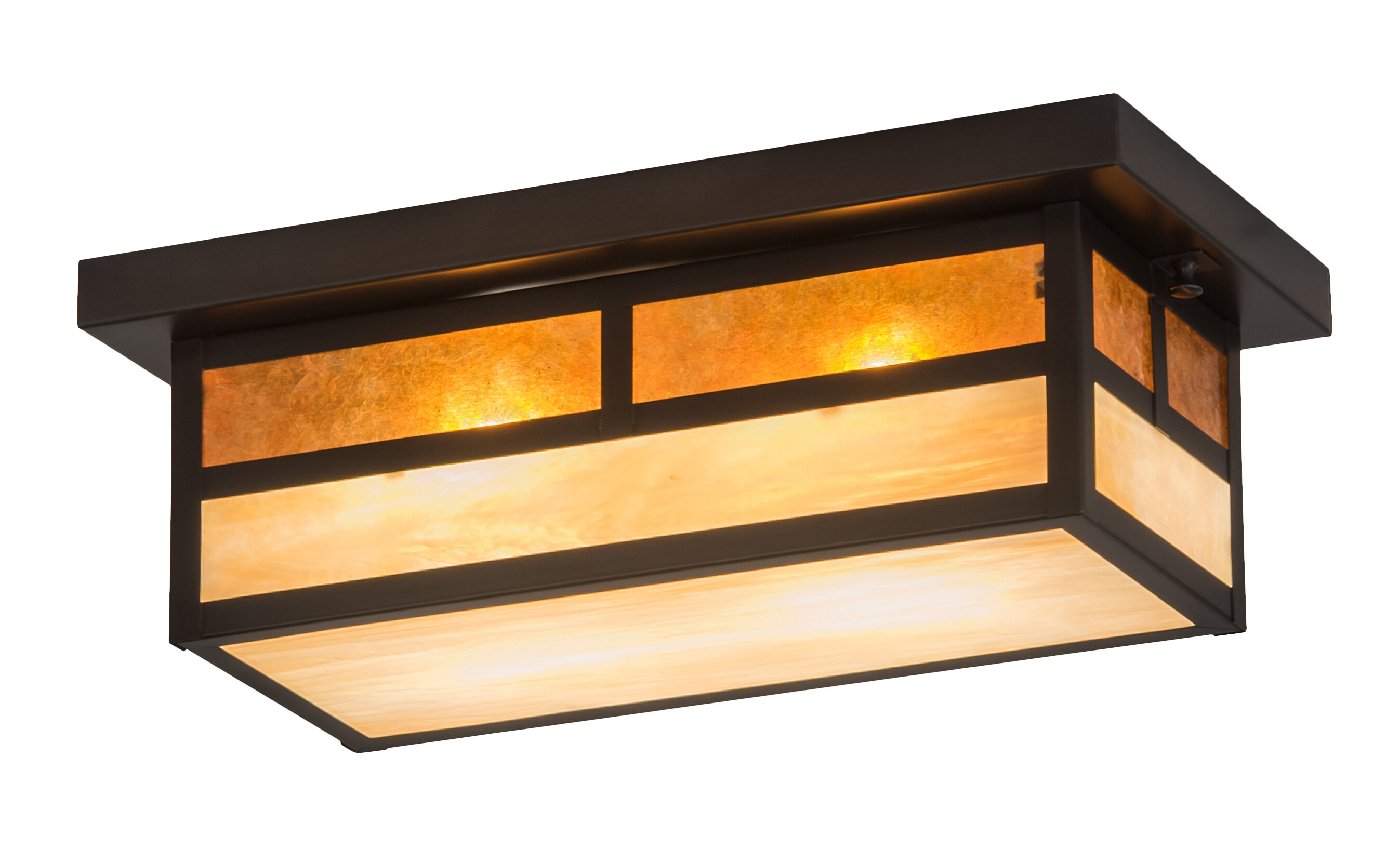 Youngblood Oblong 2 Light Flush Mount