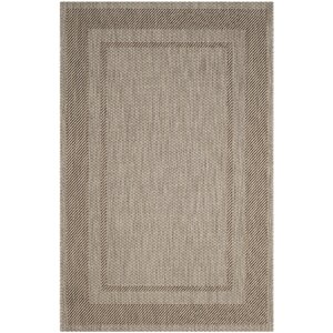 Rockbridge Beige/Black Indoor/Outdoor Area Rug